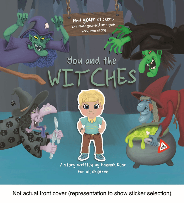 (8) You and the Witches (with character 8 stickers)
